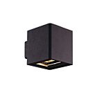 Eurofase Lighting 28285-043 Crest 10W Black Wall Mount