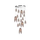 Eurofase Danza 31619-011 800W Chrome Chandelier