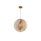 Eurofase Lighting 31873-017 Abruzzo 1-Light 60W Wod Pendant