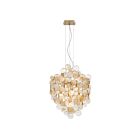 Eurofase Lighting 34030-026 Trento 12-Lights 280W Antique Gold Chandelier