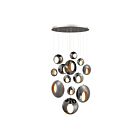 Eurofase Lighting 35910-015 Arlington 39W Blackened Chrome Chandelier