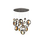 Eurofase Lighting 35911-012 Arlington 57W Blackened Chrome Chandelier