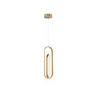 Eurofase Lighting 37038-021 Demark 28W Satin Gold Pendant