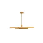 Eurofase Lighting 37064-020 Cameno 74W Satin Gold Chandelier