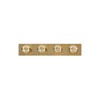 Eurofase Lighting 37069-025 Ryder 15W Gold Vanity Light