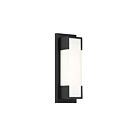 Eurofase Lighting 37073-015 Thornhill 15W Black Outdoor Wall Sconce