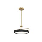 Eurofase Lighting 37083-014 Pemberton 23W Antique Brass Pendant