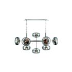 Eurofase Lighting 37089-029 10-Lights 600W Polished Nickel Chandelier