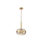 Eurofase Lighting 37197-018 Nottingham 1-Light 60W Ancient Brass Pendant