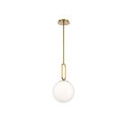Eurofase Lighting 37231-039 Prospect 1-Light 60W Gold Pendant