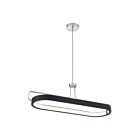 Eurofase Lighting 37931-025 Pemberton 1-Light 35W Satin Nickel Pendant