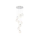 Eurofase Lighting 38043-027 Paget 9-Lights 45W Chrome LED Chandelier