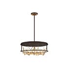 Eurofase Lighting 38097-010 Aerie 7-Lights 42W Bronze LED Chandelier