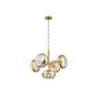 Eurofase Lighting 38129-018 Nottingham 5-Lights 300W Ancient Brass Chandelier