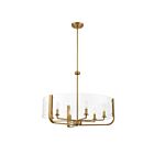 Eurofase Lighting 38155-017 Campisi 6-Lights 360W Brass Chandelier