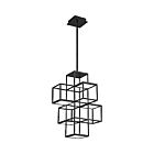 Eurofase Lighting 38260-029 Ferro 5-Lights 26W Black Pendant