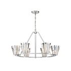 Eurofase Lighting 38866-012 Ricca 6-Lights 360W Chrome Chandelier