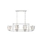 Eurofase Lighting 38867-019 Ricca 6-Lights 360W Chrome Chandelier
