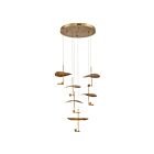 Eurofase Lighting 41908-013 Lagatto 17W Bronze Chandelier