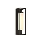 Eurofase Lighting 41962-015 Ren 1-Light 60W Satin Black Outdoor Lantern