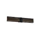 Eurofase Lighting 42711-018 Admiral 60W Black and Gold LED Outdoor Wall Sconce