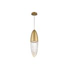 Eurofase Lighting Ecrou 43857-037 7W Matte Gold Led Pendant