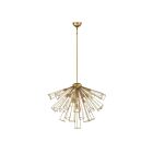 Eurofase Lighting 43863-013 Dendelio 13-Lights 520W Black Chandelier