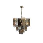 Eurofase Lighting 43875-016 Cocolina 19-Lights 100W Antique Brass Chandelier