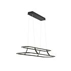 Eurofase Lighting 43877-010 Cadoux 93W Matte Black Chandelier