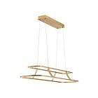 Eurofase Lighting 43877-027 Cadoux 93W Coffee Gold Chandelier