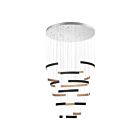 Eurofase Verdura 43902-019 269W Black Chandelier