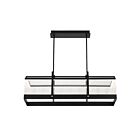 Eurofase Lighting 44255-015 Tye 3-Lights 72W Matte Black Chandelier