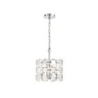 Eurofase Perrene 44284-015 3-Lights 80W Chrome Chandelier