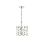 Eurofase Lighting 44285-012 Perrene 6-Lights 240W Chrome Chandelier