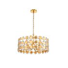 Eurofase Lighting 44285-026 Perrene 8-Lights 240W Gold Chandelier
