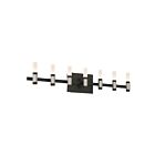 Eurofase Lighting 45237-027 Albany 12-Lights 288W Black and Nickel LED Wall Sconce