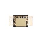 Eurofase Lighting 45345-012 Kasha 4.2W Black and Brass LED Wall Mount