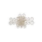 Eurofase Lighting 45452-017 Trento 2-Lights 80W Champagne Silver Vanity Light