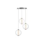 Eurofase Lighting 45736-018 Atomo 63W Chrome LED Pendant