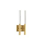 Eurofase Benicio 46426-031 12W Brushed Gold LED Wall Mount