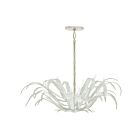 Eurofase Lighting 46432-025 Kagra 12-Lights 480W Distressed White Chandelier