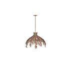 Eurofase Lighting 46435-019 Jalore 4-Lights 240W Brown Macchiato Chandelier