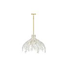 Eurofase Lighting 46435-026 Jalore 6-Lights 240W Distressed White Chandelier