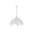 Eurofase Lighting 46436-023 Jalore 360W Distressed White Chandelier