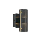 Eurofase Lighting 46459-015 Westcliffe 16W Black LED Outdoor Wall Sconce