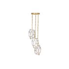 Eurofase Lighting 46464-019 Heera 5-Lights 180W Brass Chandelier