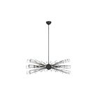 Eurofase Lighting 46761-019 10-Lights 400W Black Chandelier
