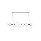 Eurofase Lighting 46772-015 7-Lights 46W Chrome LED Chandelier