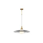 Eurofase Lighting 46785-015 1-Light 15W White Chandelier