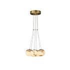 Eurofase Lighting 46805-010 7-Lights Gold Pendant